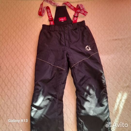 Штаны на подтяжках для мальчика