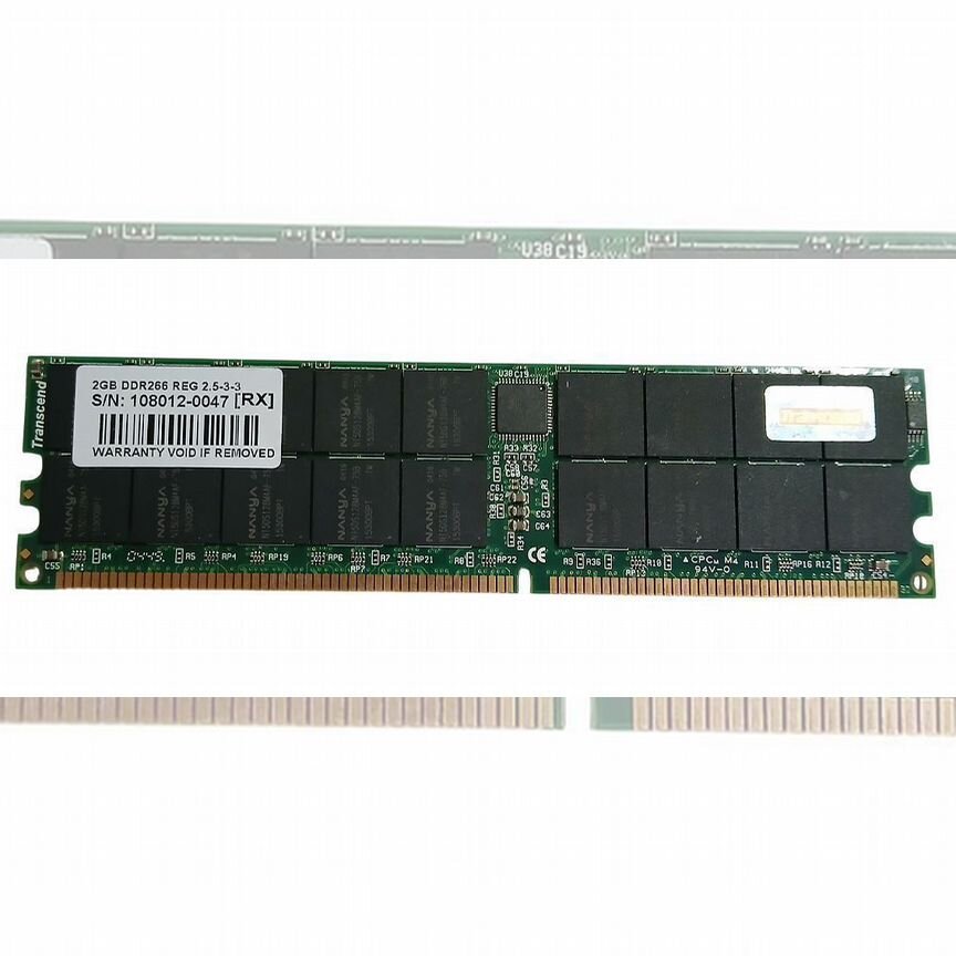 [TS256MDR72V6S] Оперативная Память Transcend Ddr 2gb Ts256mdr72v6s