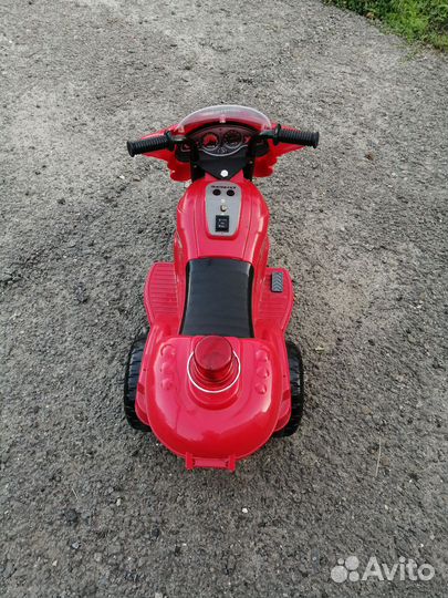 Детский электромобиль мотоцикл бу