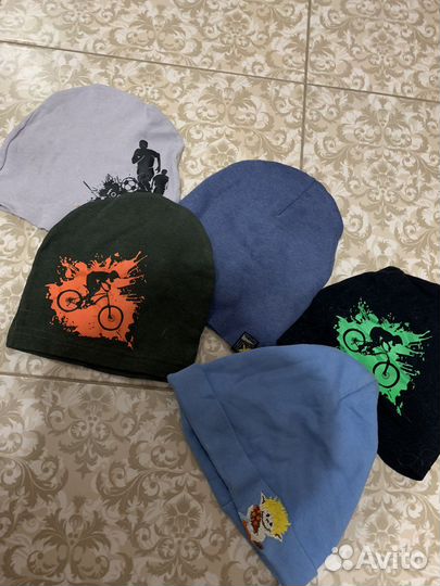Детские шапки, кепки, перчатки