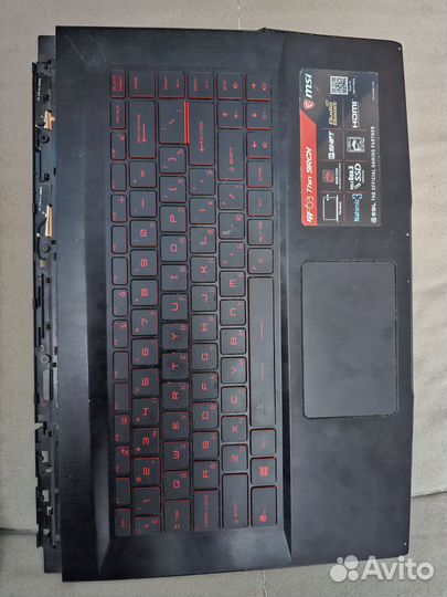 MSI GF63 запчасти