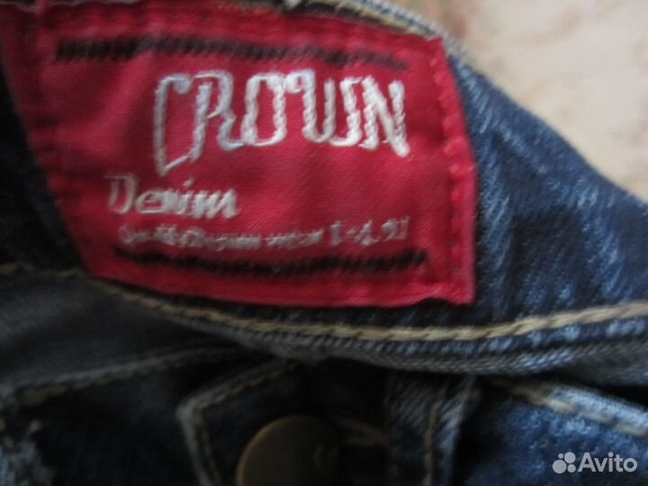 Джинсы новые /Турция/ Crown/ р.26-27/ рост 34