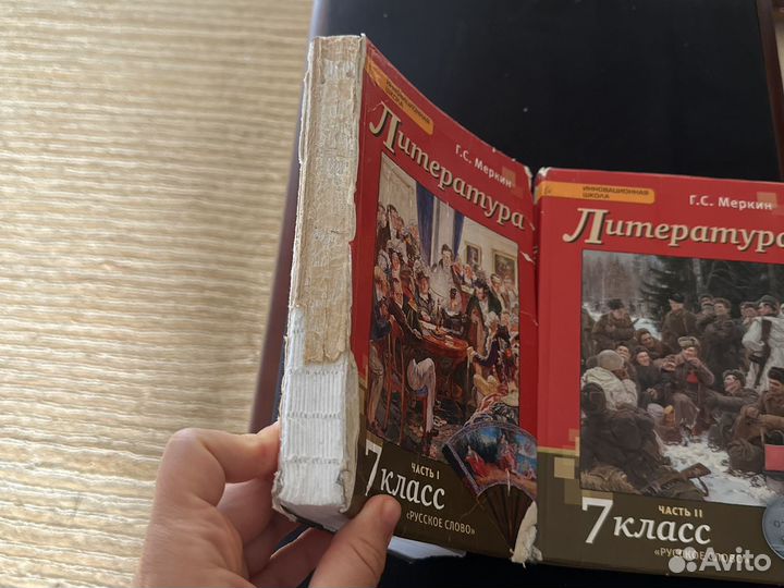 Учебники 7 класс литература