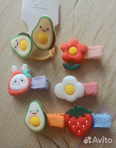 Заколочки, резинки детские