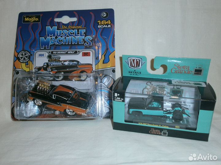 Chevrolet Impala и GMC Sierra Grande 1/64