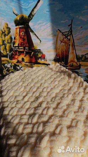 Плед детский плюшевый