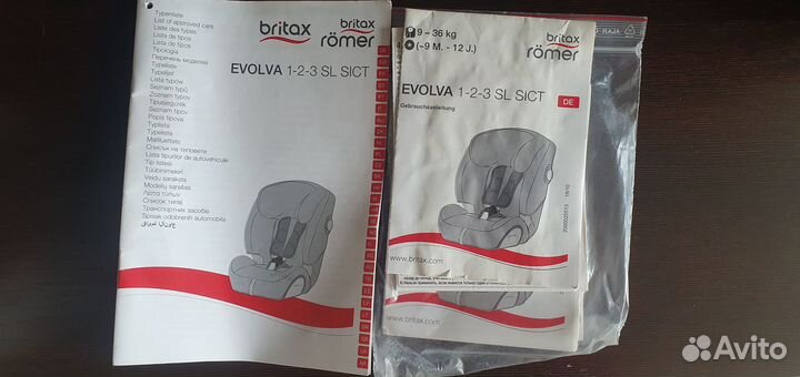 Автокресло britax romer kidfix с isofix evola 1-2