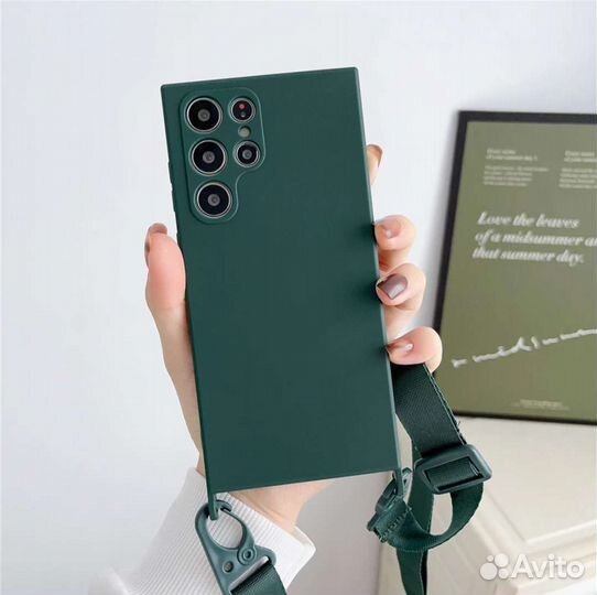 Чехол на Samsung Galaxy S23 Ultra с ремешком