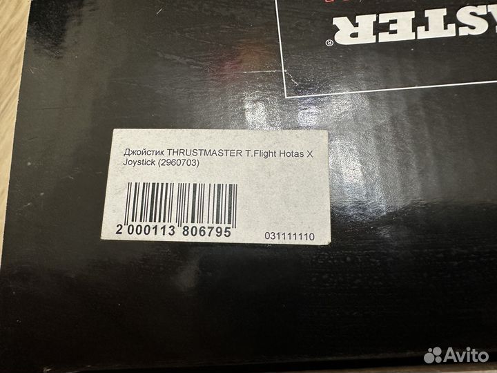 Джойстик thrustmaster t.flight hotas x 2960703