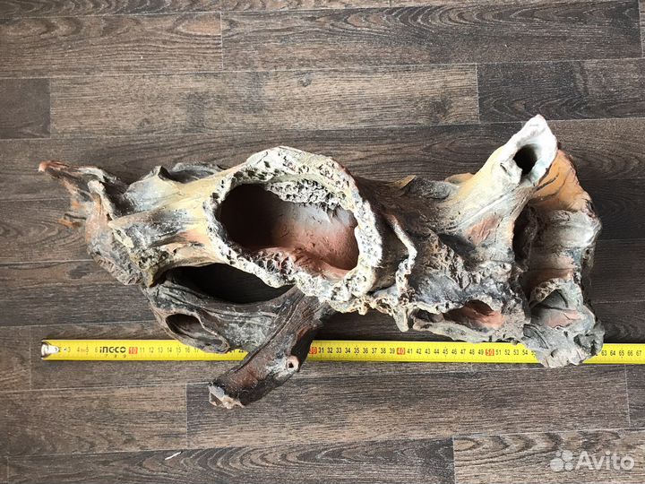 Гроты для аквариума замок и коряга(глина)