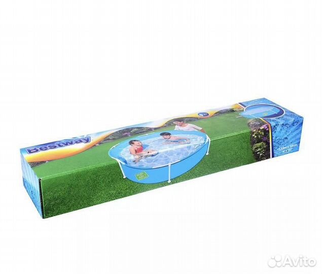 Детский каркасный бассейн(122х122х30см и 152х38см)