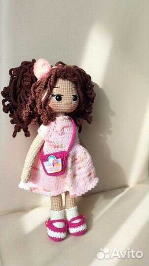 Кукла - вязаная игрушка ручной работы