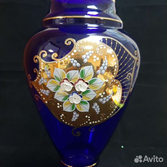 Ваза для цветов Crystal Art (Чехия)