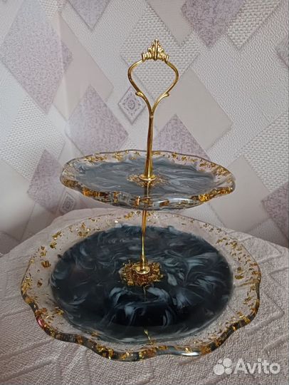 Фруктовница из эпоксидной смолы