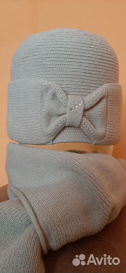 Комплект шапка и шарф