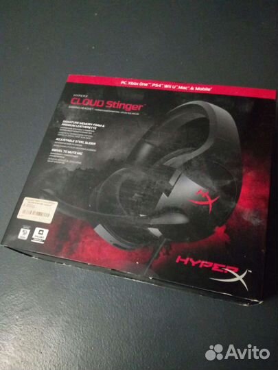 Игровые наушники HyperX Cloude Stinger