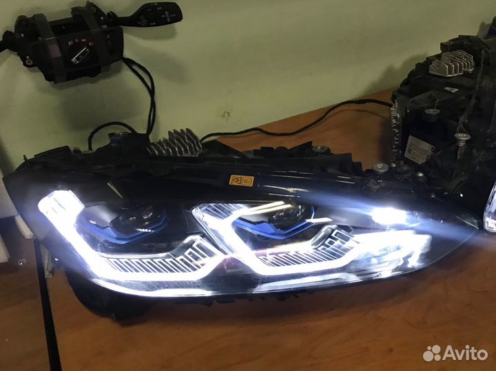 Фара Bmw 4 G22 Shadow line Laser