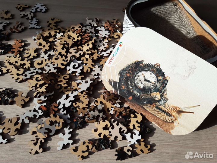 Уникальный деревянный пазл