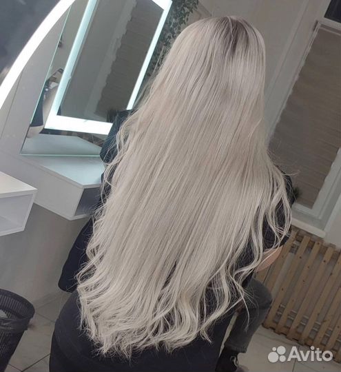 Наращивание волос на дому