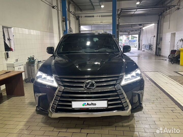 Lexus LX 5.7 AT, 2017, 55 552 км