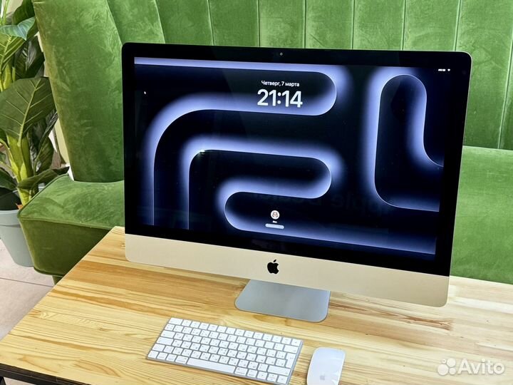 iMac 27 5K, i5 3,4GHz, 16GB, 1TB SSD накопитель