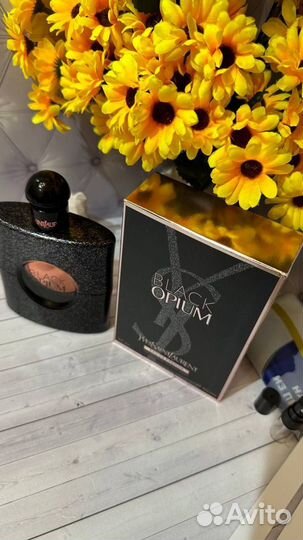 Парф вода YSL Black Opium открытая коробка 90мл