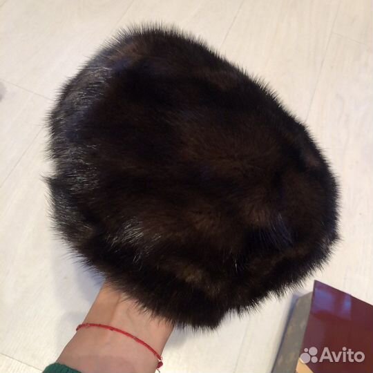 Берет женский норковый