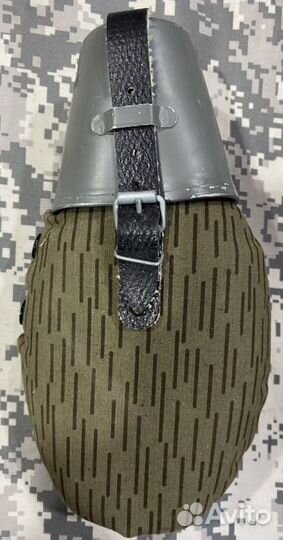 Фляга армии гдр в чехле. Штрихтарн. Оригинал