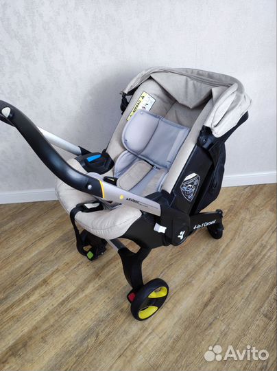 Автолюлька на колесах foo foo /коляска