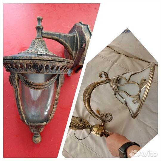 Бра настенные Под старину и улицу