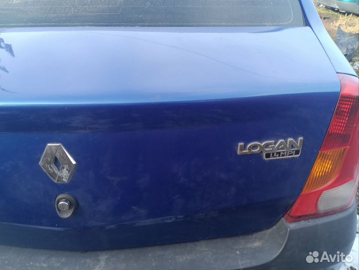 Крышка багажника renault logan