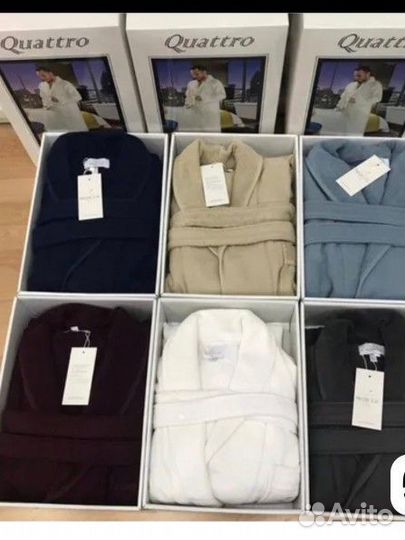 Халат банный мужской