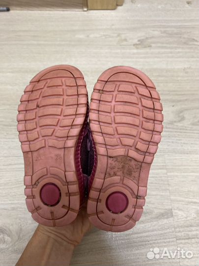 Ботинки демисезонные осенние для девочки 24 размер