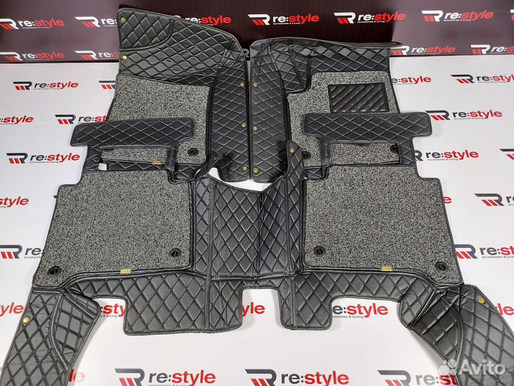 Ковры салона 3D Nissan Patrol 62 Правый руль