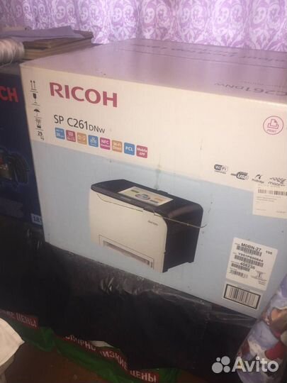 Цветной принтер SP c261DNw