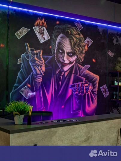 Роспись стен, барельеф, реставрация мебели