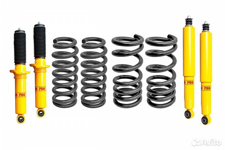 Лифт-комплект риф Mitsubishi Pajero III-IV +40мм