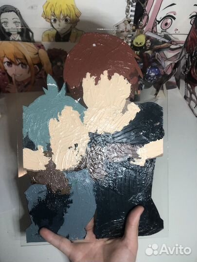 Аниме на стекле / нагиса и карма / класс убийц