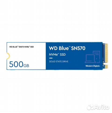 SSD WD Blue SN570 500GB M.2 NVMe новый