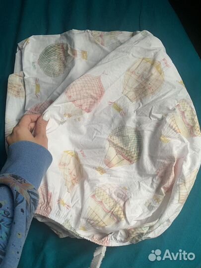 Простынь на резинке новая