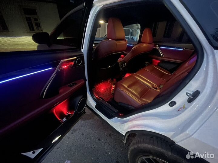 Подсветка салона lexus RX
