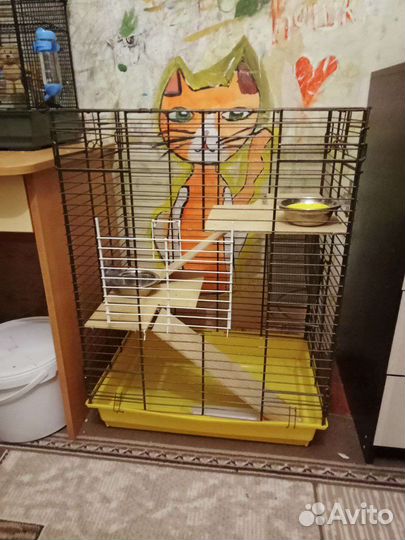 Клетка для грызунов большая