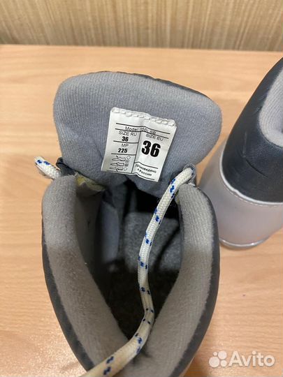 Блтинки для лыж детские 36 размер