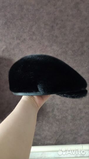 Меховая мужская кепка