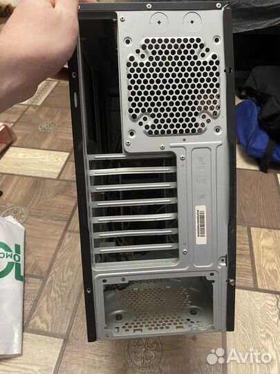 Корпус пк cooler master +2 вентилятора