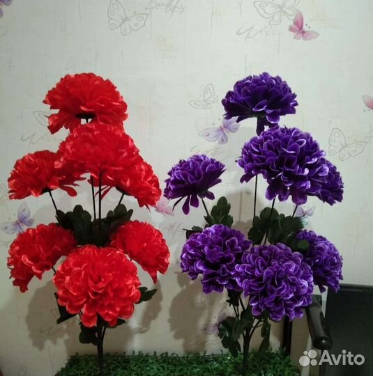 Искусственные цветы букеты