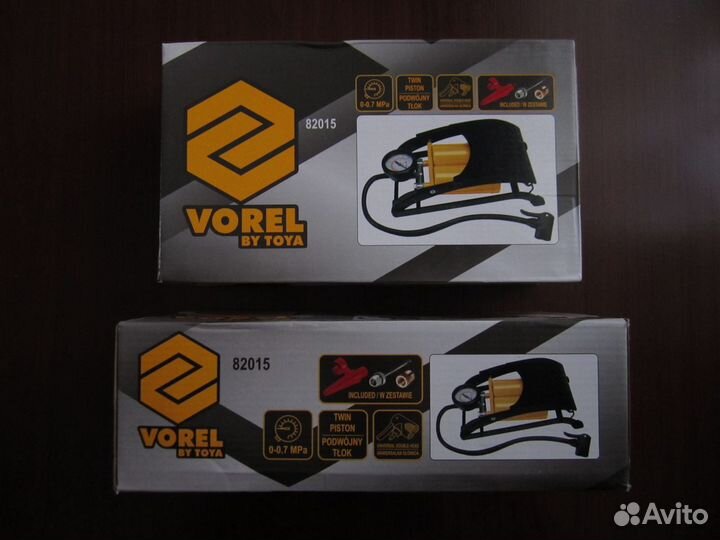 Насос ножной Vorel by toya made in Poland