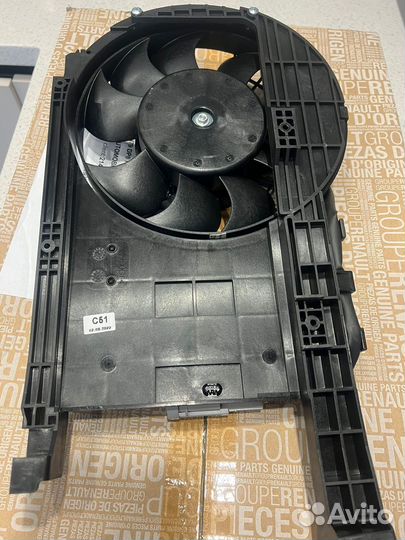 Вентилятор с диффузором АКПП Renault Kaptur