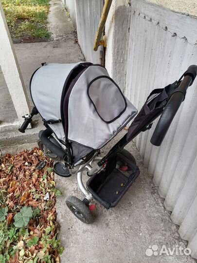 Велосипед детский с родительской ручкой