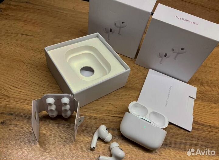 Наушники AirPods PRO 2 Airoha Luxe+ чехол